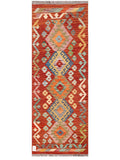 Maimana Afghanistan Kilim Rug - 168 x61 cm - Handmade