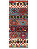 Maimana Afghanistan Kilim Rug - 199 x78 cm - Handmade