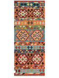 Maimana Afghanistan Kilim Rug - 201 x81 cm - Handmade