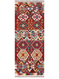 Maimana Afghanistan Kilim Rug - 205 x79 cm - Handmade