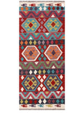 Maimana Afghanistan Kilim Rug - 199 x84 cm - Handmade