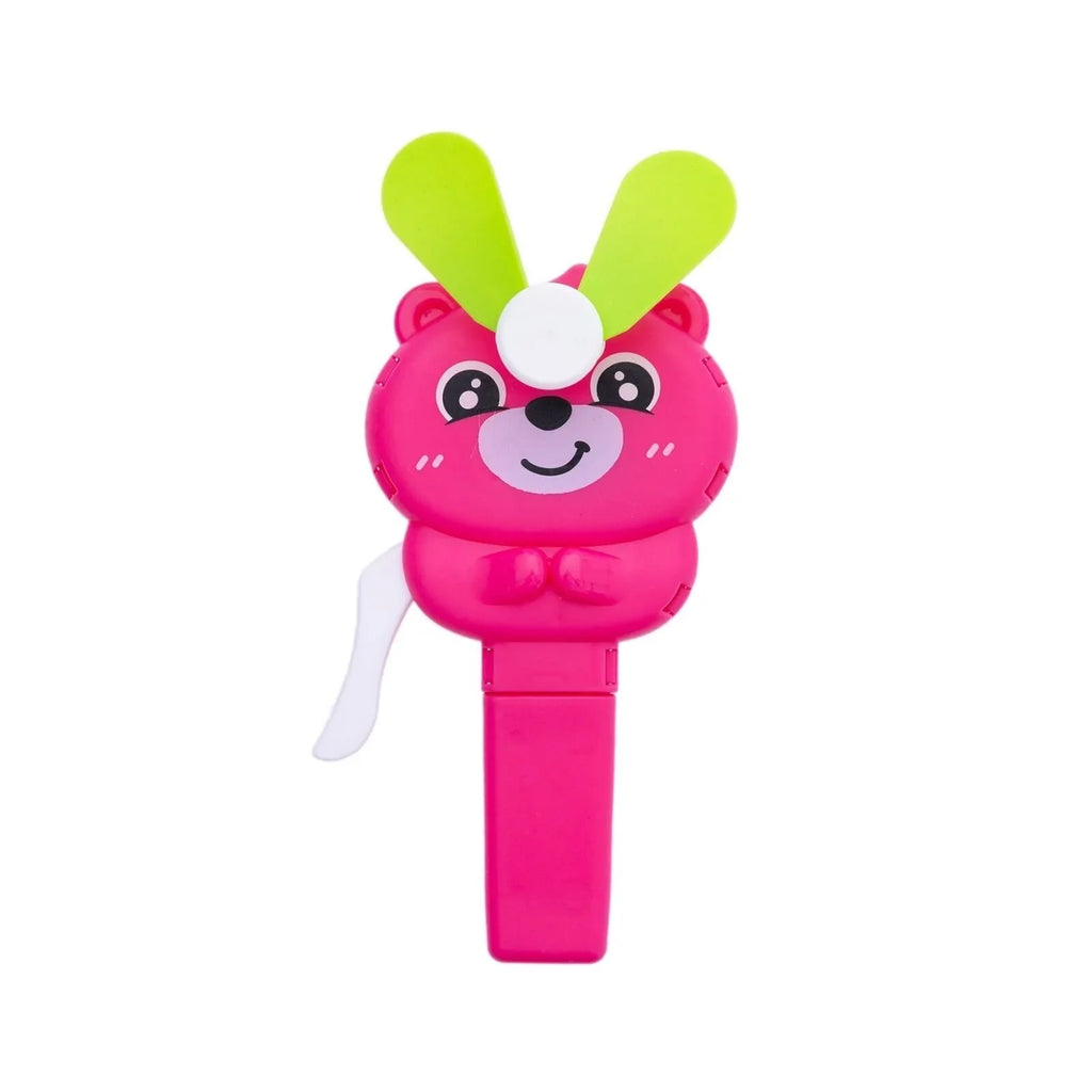 HZTB Teddy Hand Fan Assorted