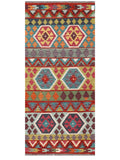 Maimana Afghanistan Kilim Rug - 192 x87 cm - Handmade