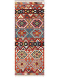 Maimana Afghanistan Kilim Rug - 213 x83 cm - Handmade
