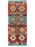 Maimana Afghanistan Kilim Rug - 197 x82 cm - Handmade
