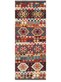 Maimana Afghanistan Kilim Rug - 194 x76 cm - Handmade