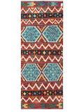Maimana Afghanistan Kilim Rug - 203 x79 cm - Handmade