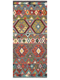 Maimana Afghanistan Kilim Rug - 195 x86 cm - Handmade