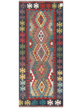Maimana Afghanistan Kilim Rug - 194 x81 cm - Handmade