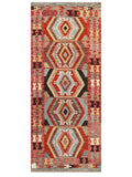 Maimana Afghanistan Kilim Rug - 201 x86 cm - Handmade