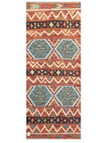 Maimana Afghanistan Kilim Rug - 201 x82 cm - Handmade