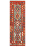 Maimana Afghanistan Kilim Rug - 199 x72 cm - Handmade