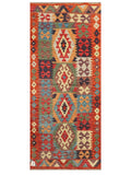 Maimana Afghanistan Kilim Rug - 193 x84 cm - Handmade