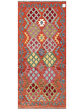 Maimana Afghanistan Kilim Rug - 191 x85 cm - Handmade