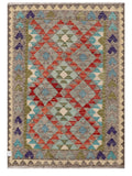 Maimana Afghanistan Kilim Rug - 146 x103 cm - Handmade