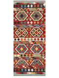 Maimana Afghanistan Kilim Rug - 195 x82 cm - Handmade
