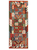 Maimana Afghanistan Kilim Rug - 199 x83 cm - Handmade