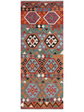 Maimana Afghanistan Kilim Rug - 209 x82 cm - Handmade