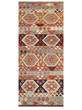 Maimana Afghanistan Kilim Rug - 195 x86 cm - Handmade