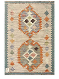 Maimana Afghanistan Kilim Rug - 92 x 64 cm - Handmade