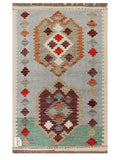 Maimana Afghanistan Kilim Rug - 101 x 64 cm - Handmade