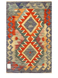 Maimana Afghanistan Kilim Rug - 89 x 57 cm - Handmade