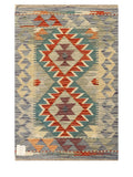 Maimana Afghanistan Kilim Rug - 86 x 57 cm - Handmade