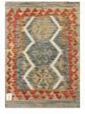 Maimana Afghanistan Kilim Rug - 80 x 59 cm - Handmade
