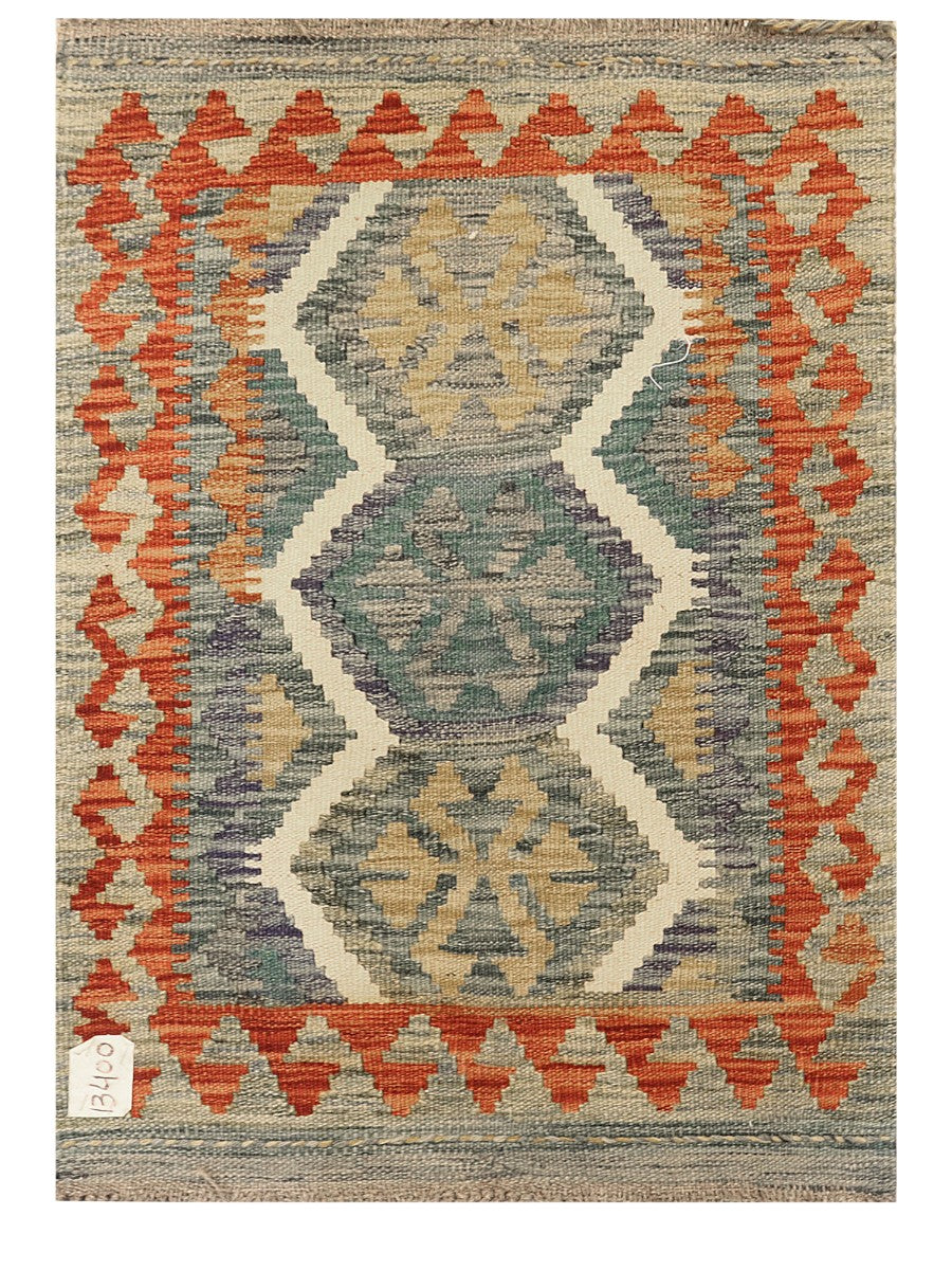 Maimana Afghanistan Kilim Rug - 80 x 59 cm - Handmade