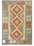 Maimana Afghanistan Kilim Rug - 87 x 60 cm - Handmade