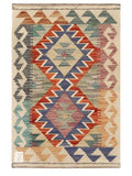 Maimana Afghanistan Kilim Rug - 88 x 58 cm - Handmade