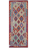 Maimana Afghanistan Kilim Rug - 212 x84 cm - Handmade