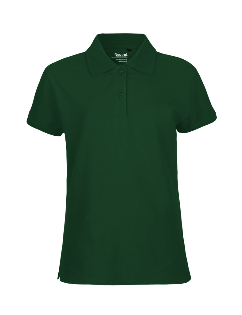 Fairtrade Organic Polo Shirt: Womens