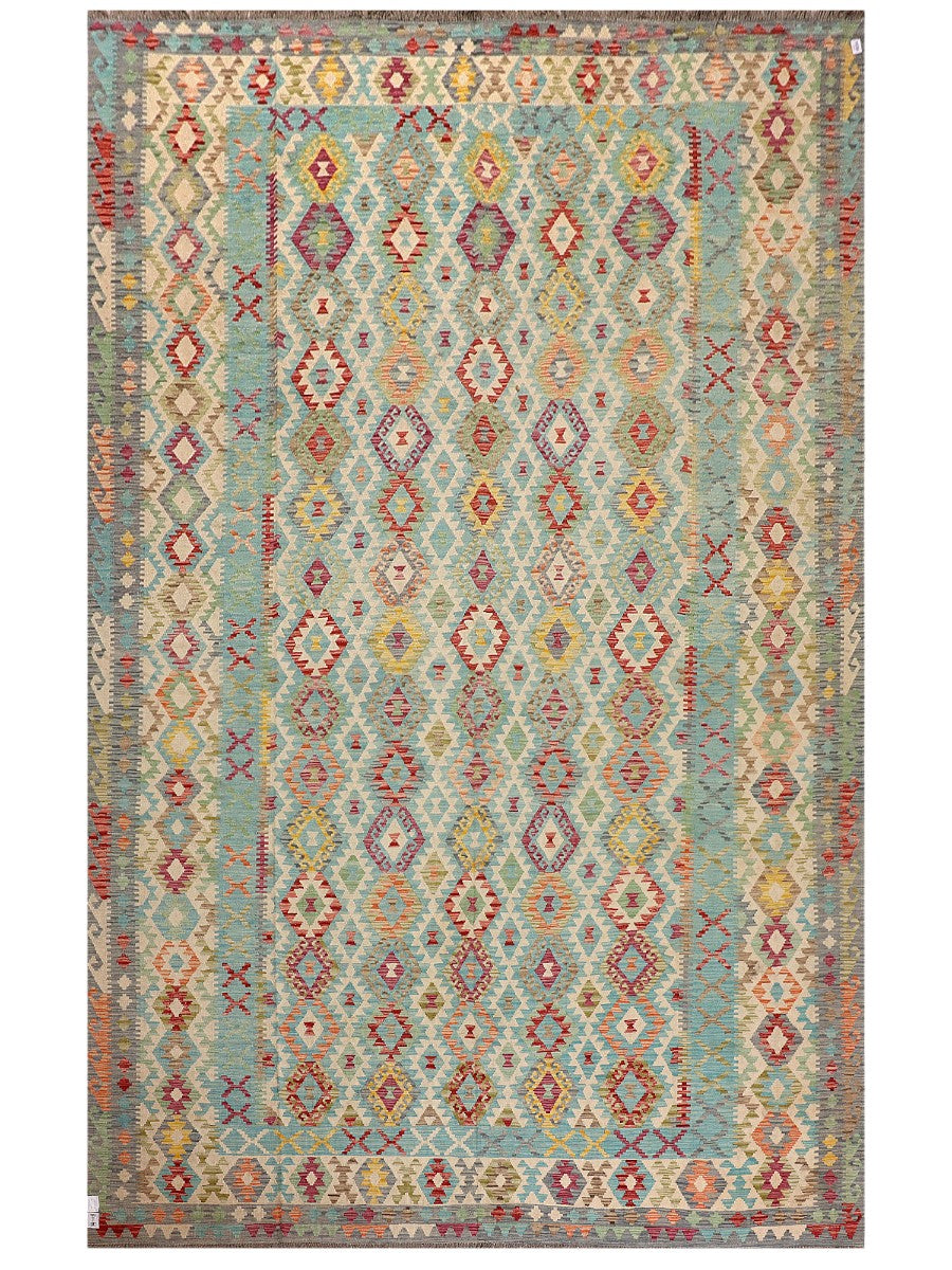 Maimana Afghanistan Kilim Rug - 498 x316 cm - Handmade