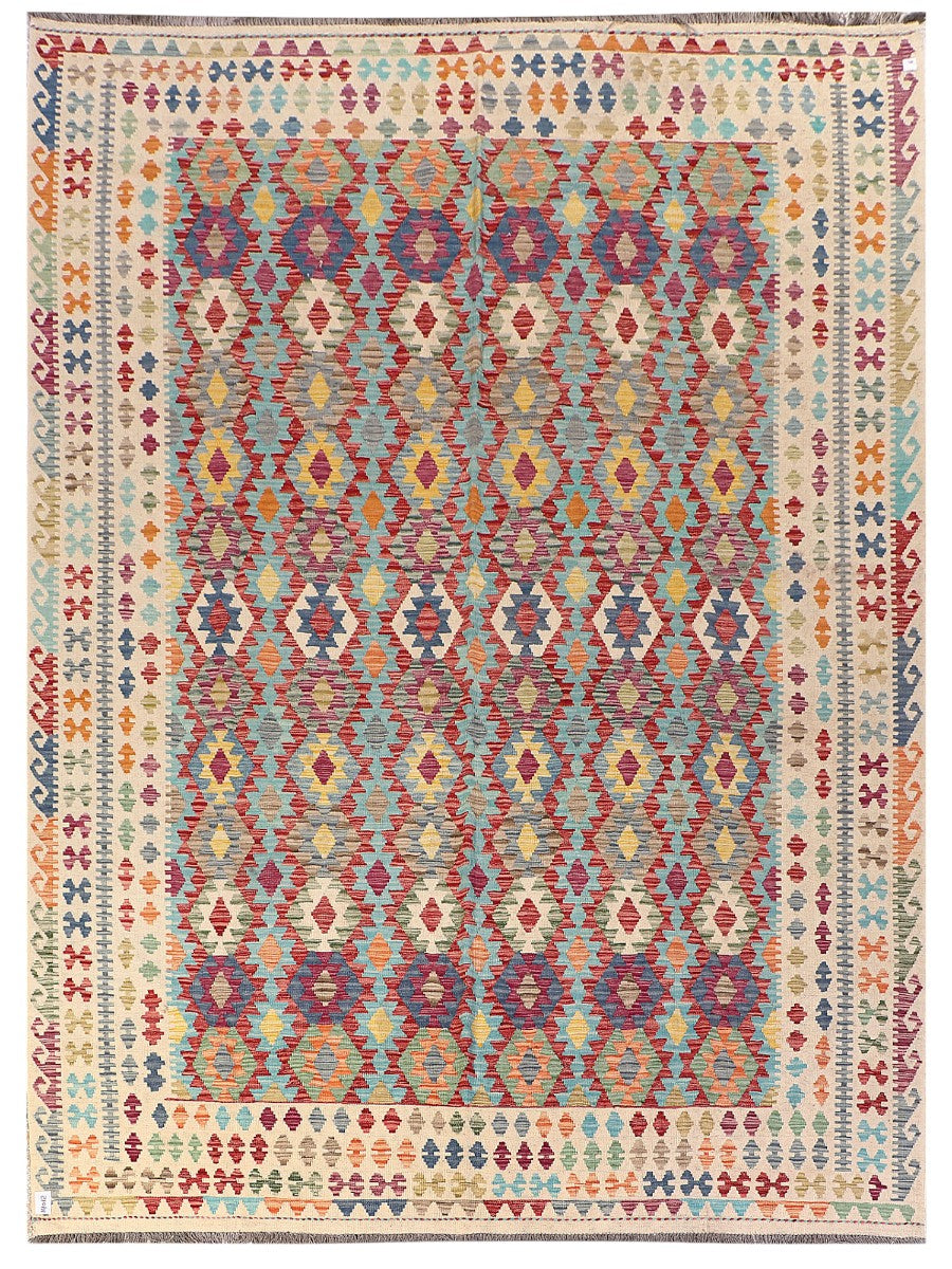 Maimana Afghanistan Kilim Rug - 365 x270 cm - Handmade