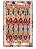 Maimana Afghanistan Kilim Rug - 304 x206 cm - Handmade