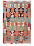 Maimana Afghanistan Kilim Rug - 299 x202 cm - Handmade
