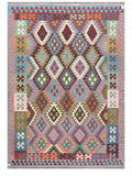 Maimana Afghanistan Kilim Rug - 286 x205 cm - Handmade