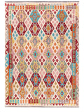 Maimana Afghanistan Kilim Rug - 289 x206 cm - Handmade