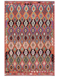 Maimana Afghanistan Kilim Rug - 297 x203 cm - Handmade