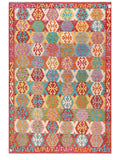 Maimana Afghanistan Kilim Rug - 289 x199 cm - Handmade