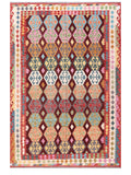 Maimana Afghanistan Kilim Rug - 295 x201 cm - Handmade