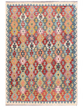 Maimana Afghanistan Kilim Rug - 287 x201 cm - Handmade
