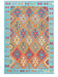 Maimana Afghanistan Kilim Rug - 248 x172 cm - Handmade