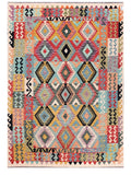 Maimana Afghanistan Kilim Rug - 252 x181 cm - Handmade