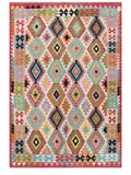 Maimana Afghanistan Kilim Rug - 246 x171 cm - Handmade