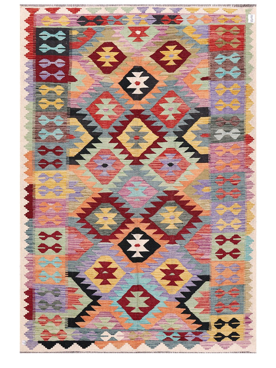 Maimana Afghanistan Kilim Rug - 250 x173 cm - Handmade
