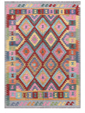 Maimana Afghanistan Kilim Rug - 244 x177 cm - Handmade