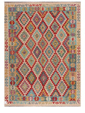Maimana Afghanistan Kilim Rug - 245 x182 cm - Handmade