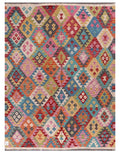 Maimana Afghanistan Kilim Rug - 228 x174 cm - Handmade